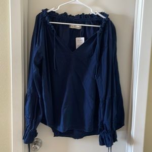Free people NWT denim shirt